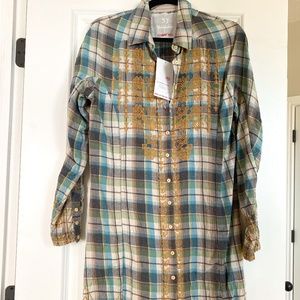 Johnny Was 3J Workshop Arlene Flare Dress